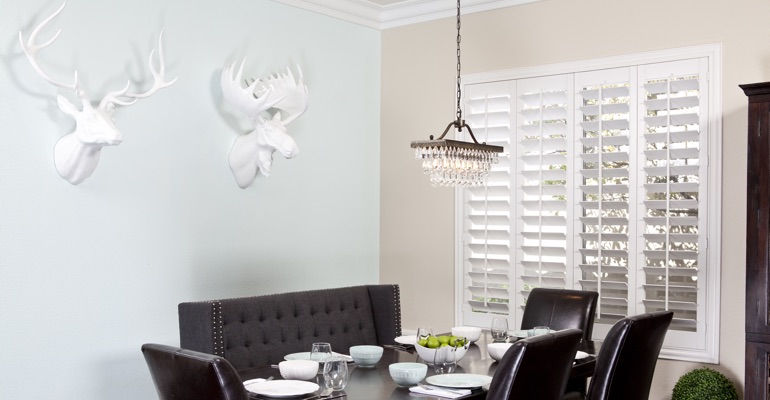 Bluff City dining room shutters